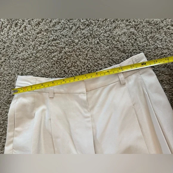 Abercrombie Cream Wide-Leg Trousers - Picture 4 of 6